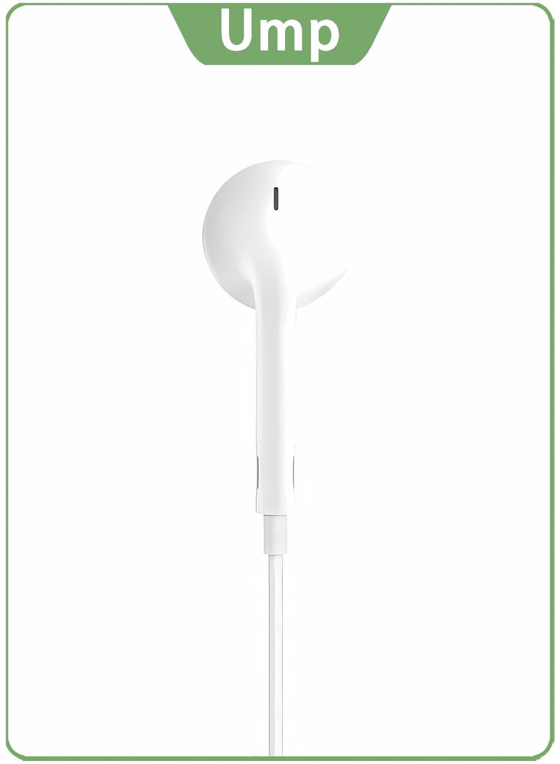 يو ام بي سماعة أذن داخلية مع مايكرفون مناسبة لأجهزة آيفون من آبل - Image 4